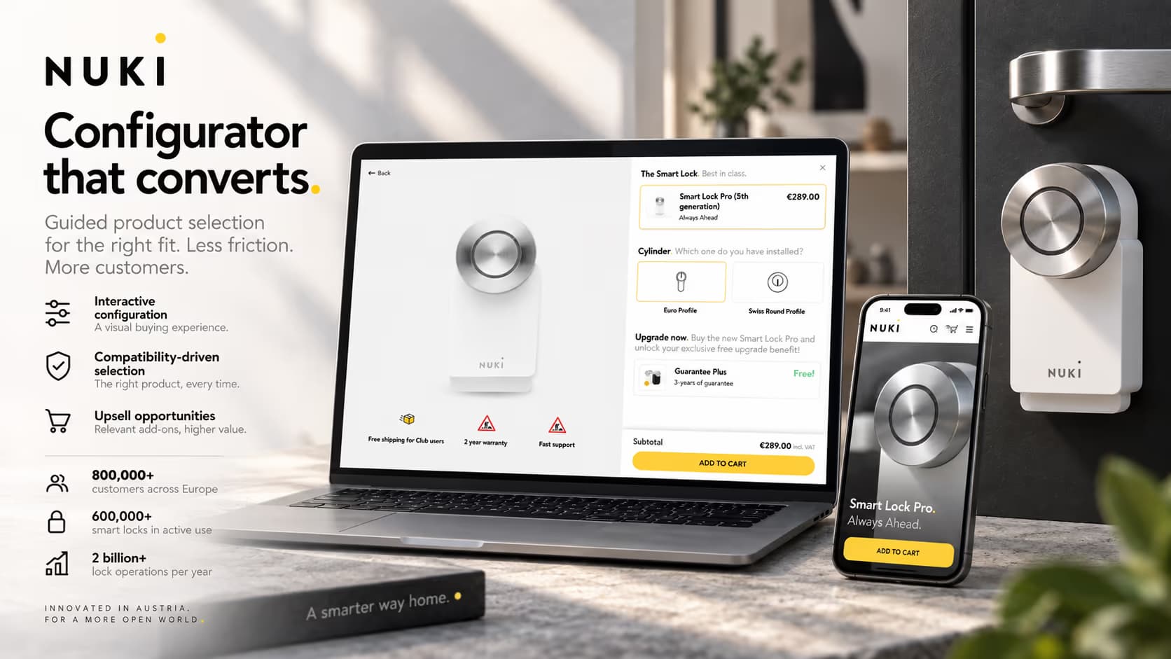 Nuki product configurator